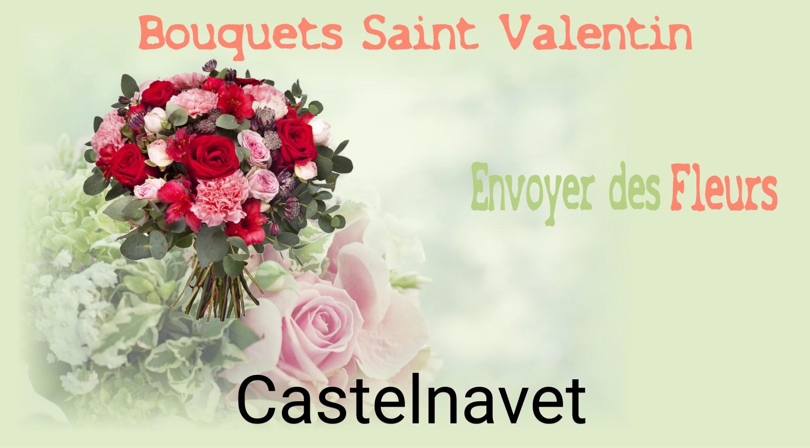 Roses de Saint-Valentin livrées à Castelnavet